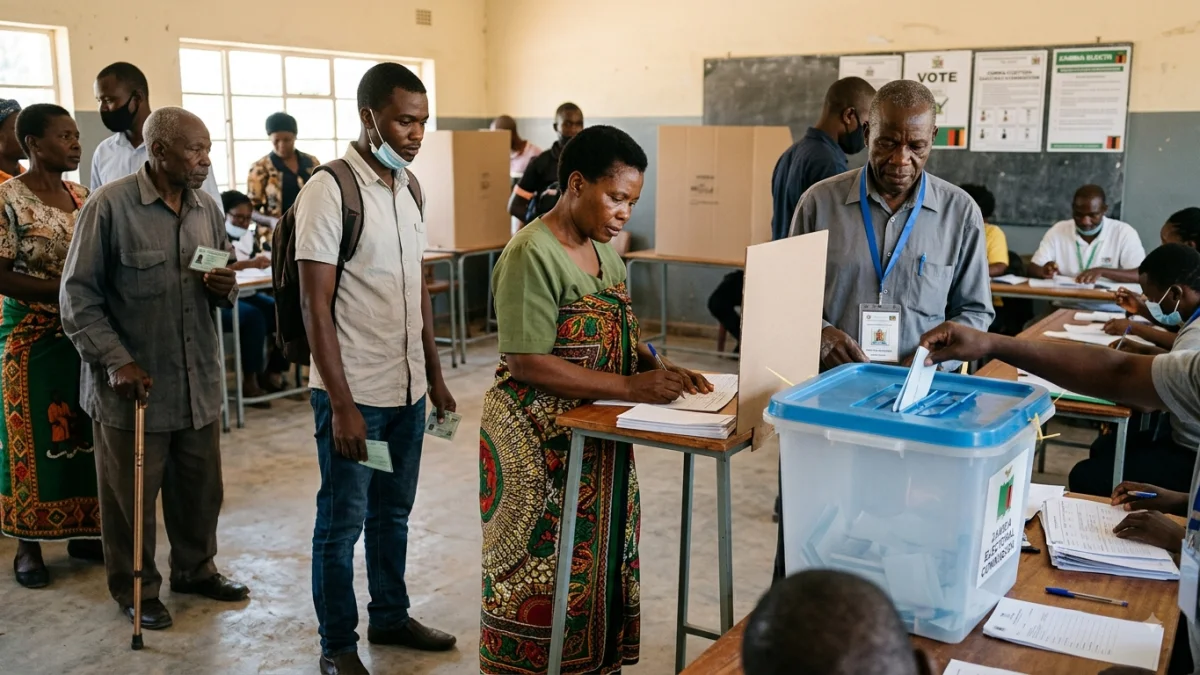 Zambians Vote in Presidential and Legislative Elections
