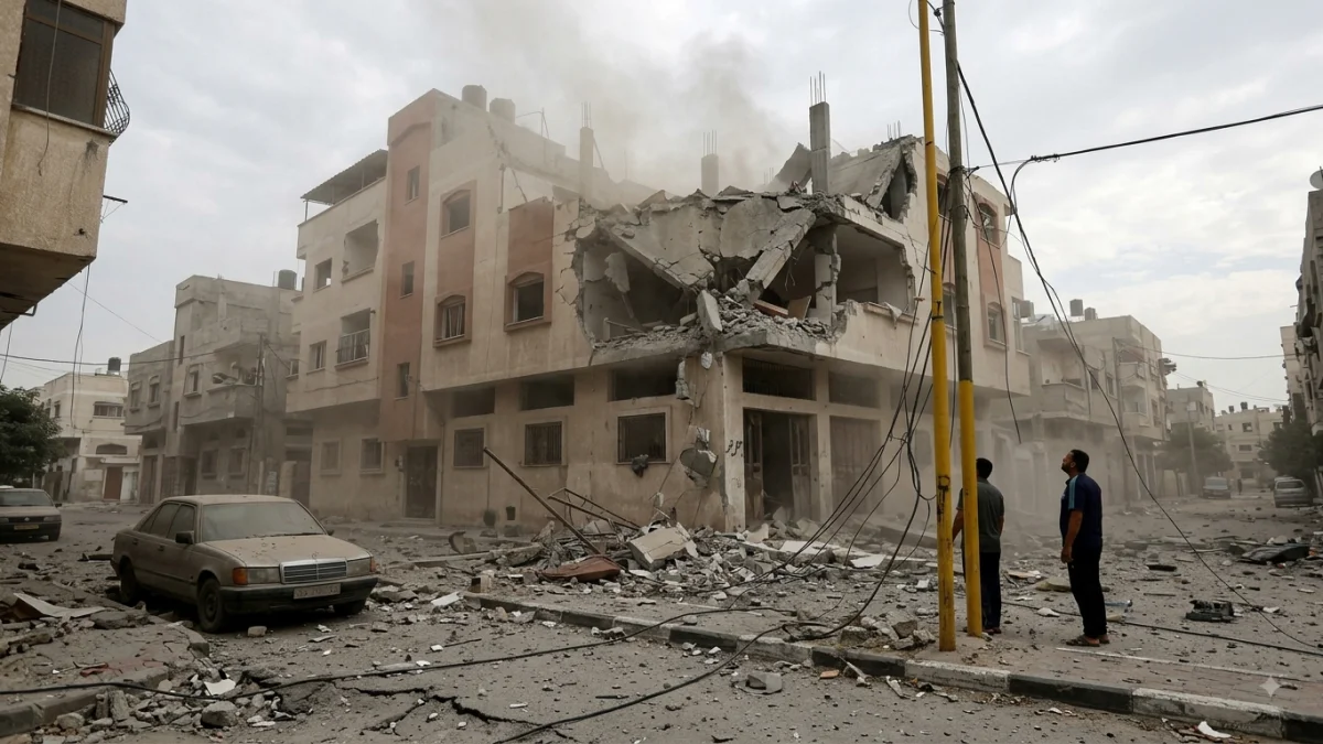 Israel Conducts First Targeted Gaza Strike in Over a Week