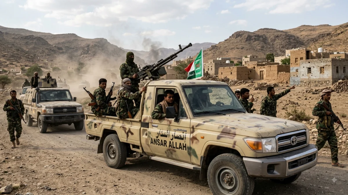 Houthi Forces Escalate Clashes in Yemen Province