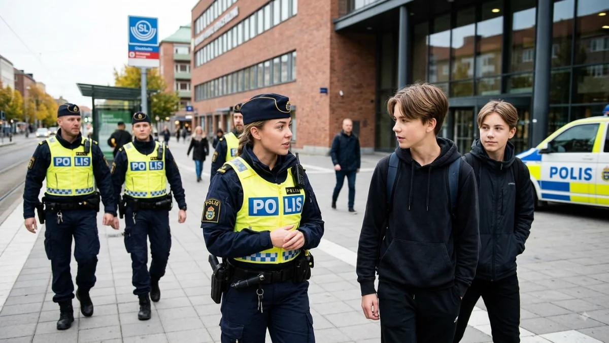 Sweden Lowers Criminal Responsibility Age Amid Gang Violence Surge
