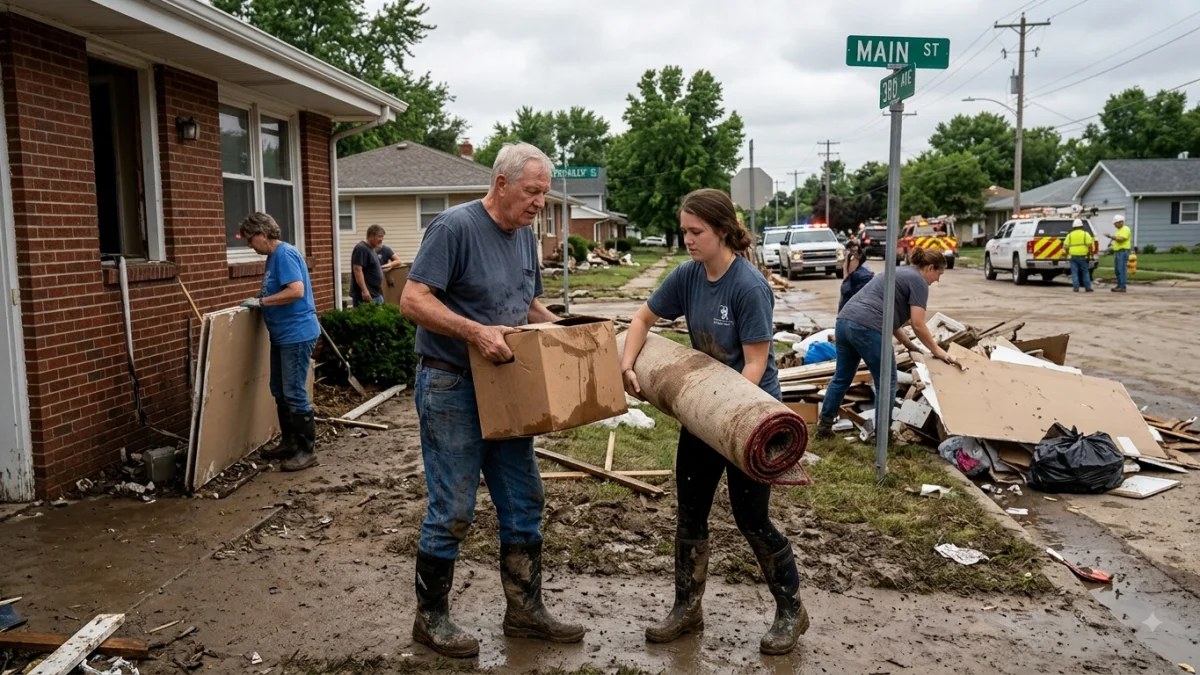 Midwest Residents Navigate Recovery After Historic Flash Floods