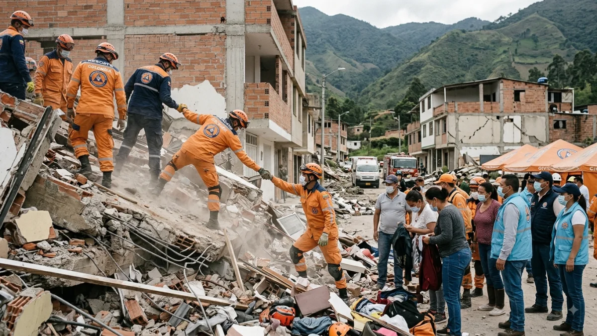 Colombia Earthquake Death Toll Rises Above 270