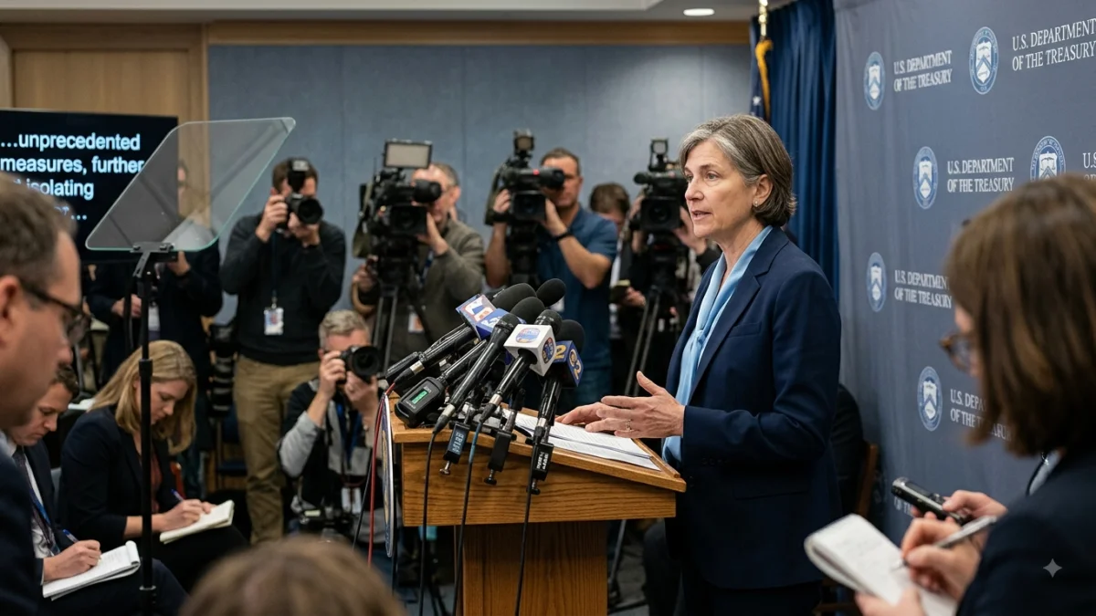 Treasury Signals Unprecedented Economic Measures Against Iran