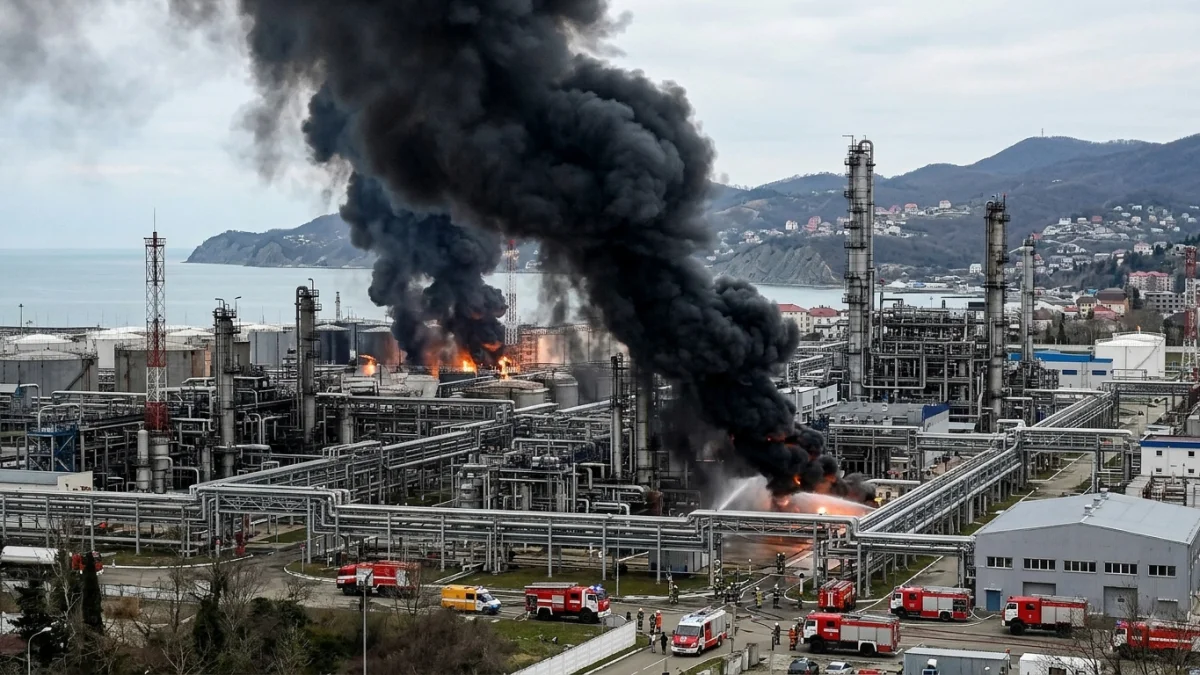 Ukraine Long-Range Attack Disables Major Russian Oil Refinery