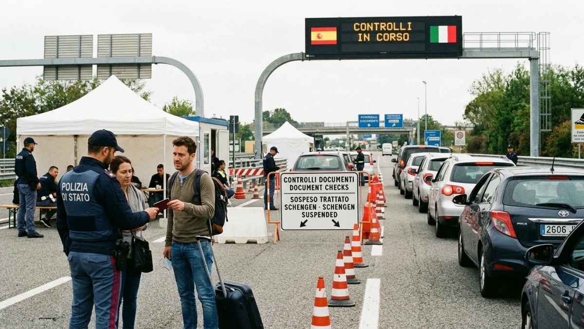 Italy Suspends Schengen Free Travel With Spain Over Migrants