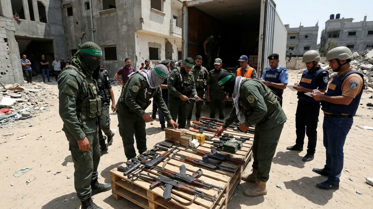 Hamas Confirms Agreement to Disarm Under Gaza Withdrawal Deal