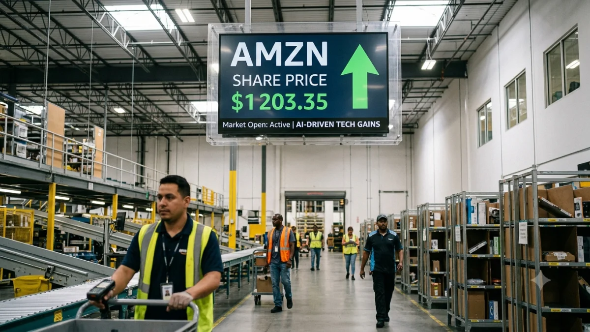 Amazon Shares Surge as AI Drive Boosts Bezos Fortune