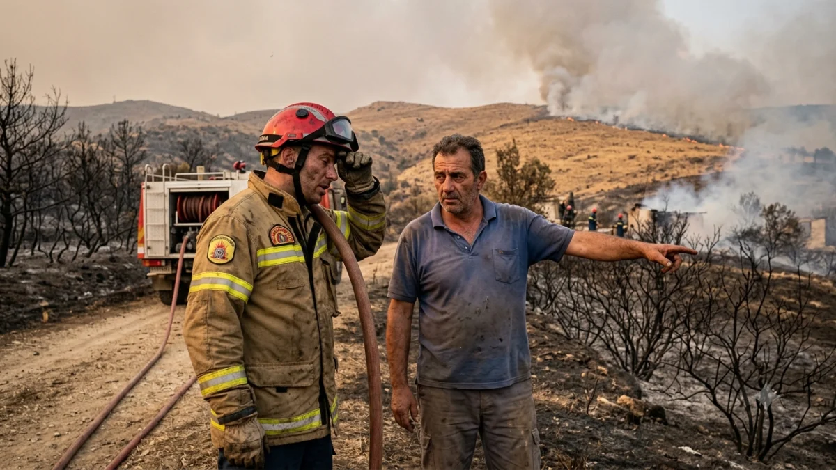 Greek Wildfires Claim Lives as Europe Battles Extreme Heat and Drought