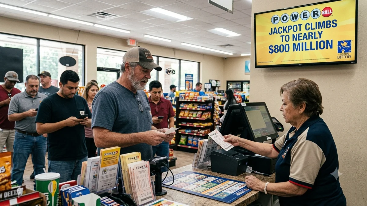 Powerball Jackpot Climbs to Nearly $800 Million