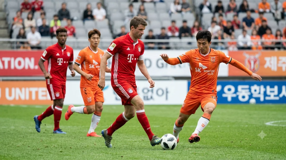 Bayern Munich Faces Jeju United in Friendly