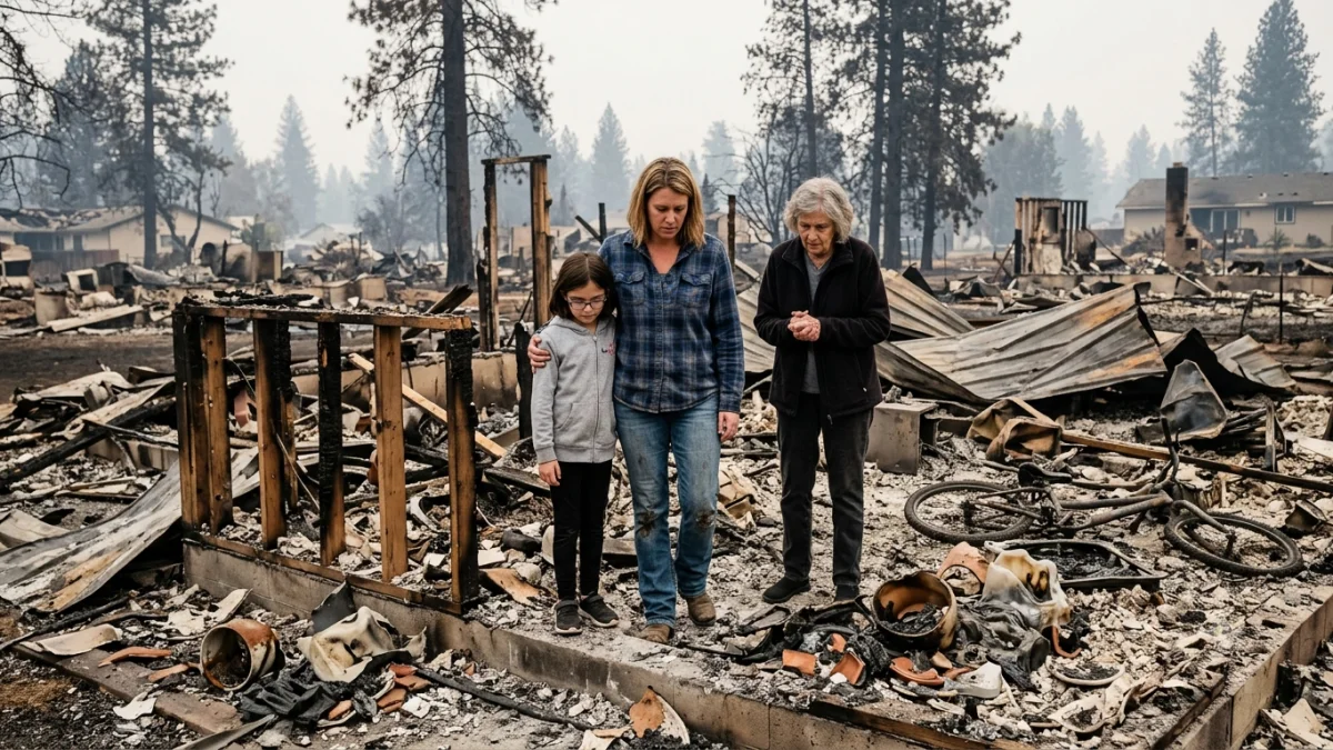 Spokane Families Survey Ruins and Seek Recovery After Devastating Wildfires