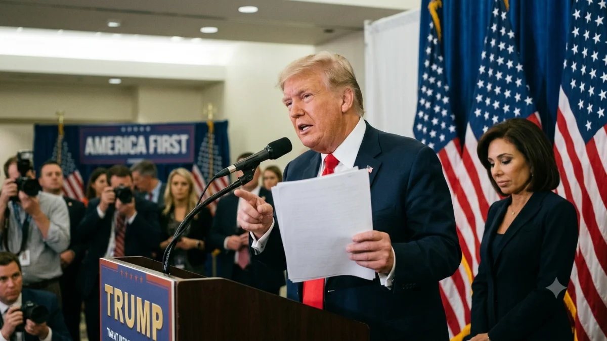 Trump Criticizes Pirro Over Dropped Reflecting Pool Charges