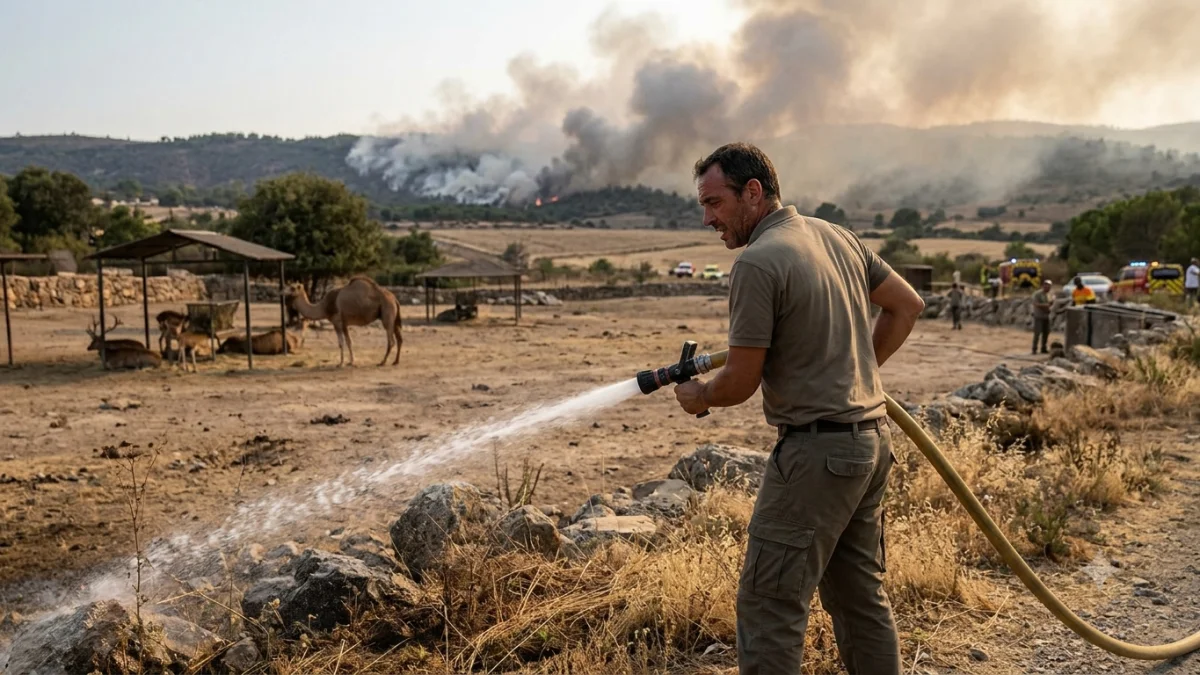 Extreme Heat Waves Kill Zoo Animals and Fuel European Wildfires