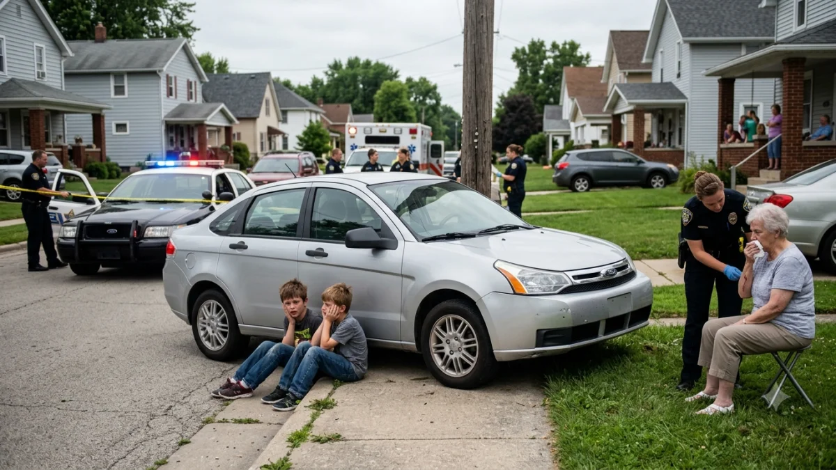 Two Young Boys Take Parents Car and Injure Pedestrian