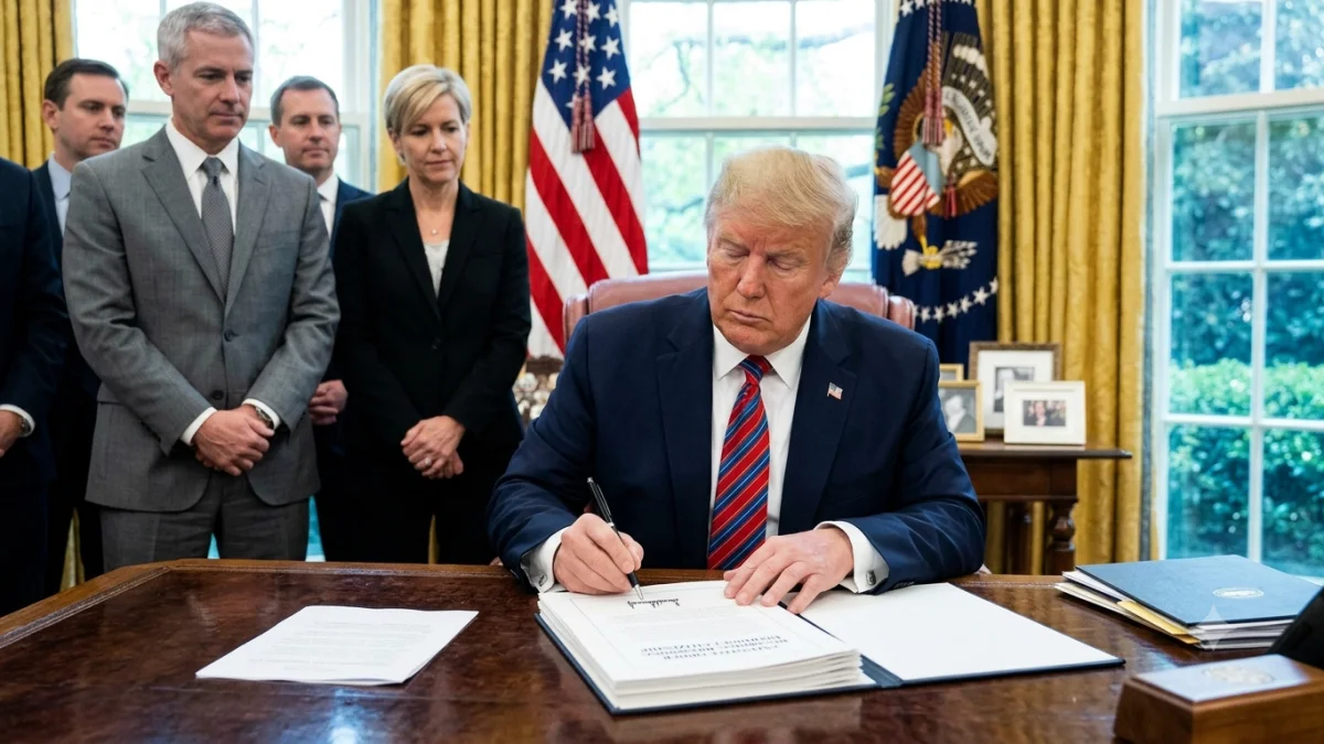 Trump Signs Orders Restricting Birthright Citizenship and Birth Tourism