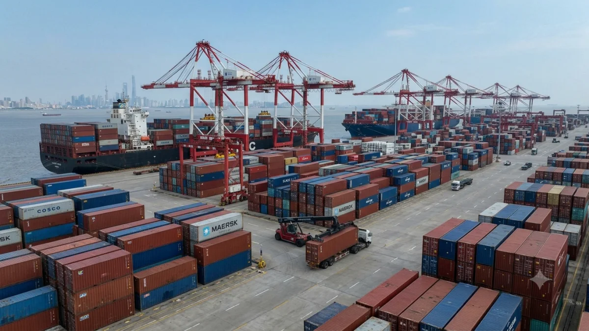 China Exports Slow Slightly in July Despite High-Tech Demand