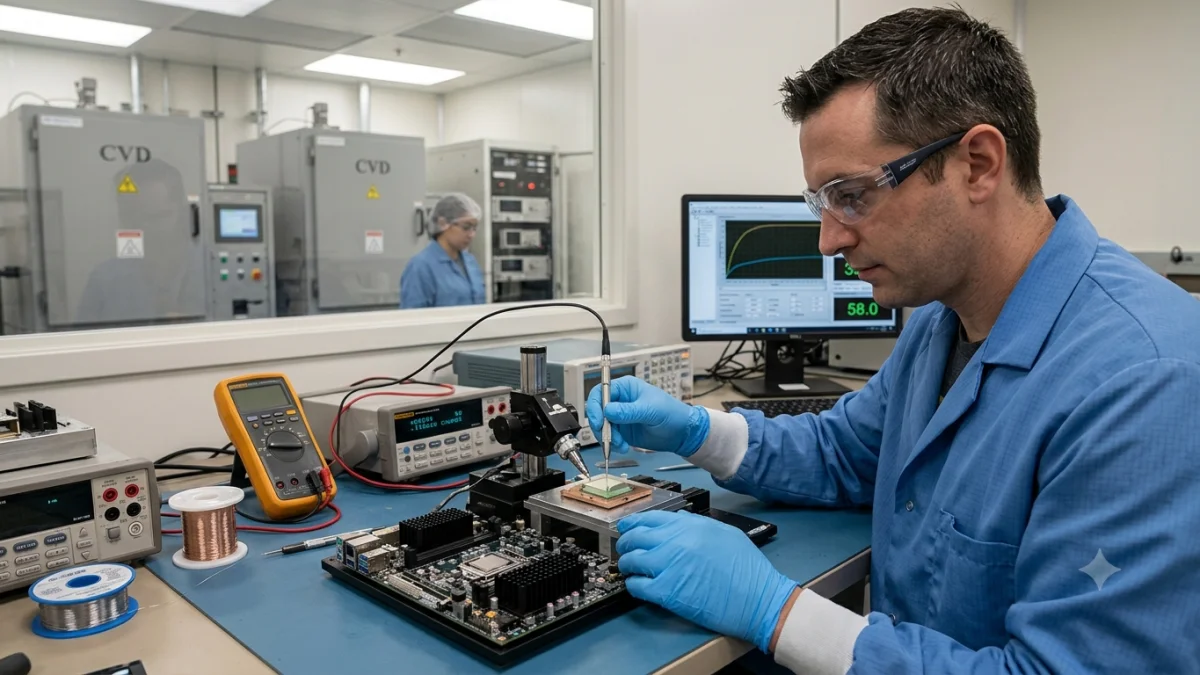Lab-Made Diamonds Surge on AI Demand for Chip Cooling
