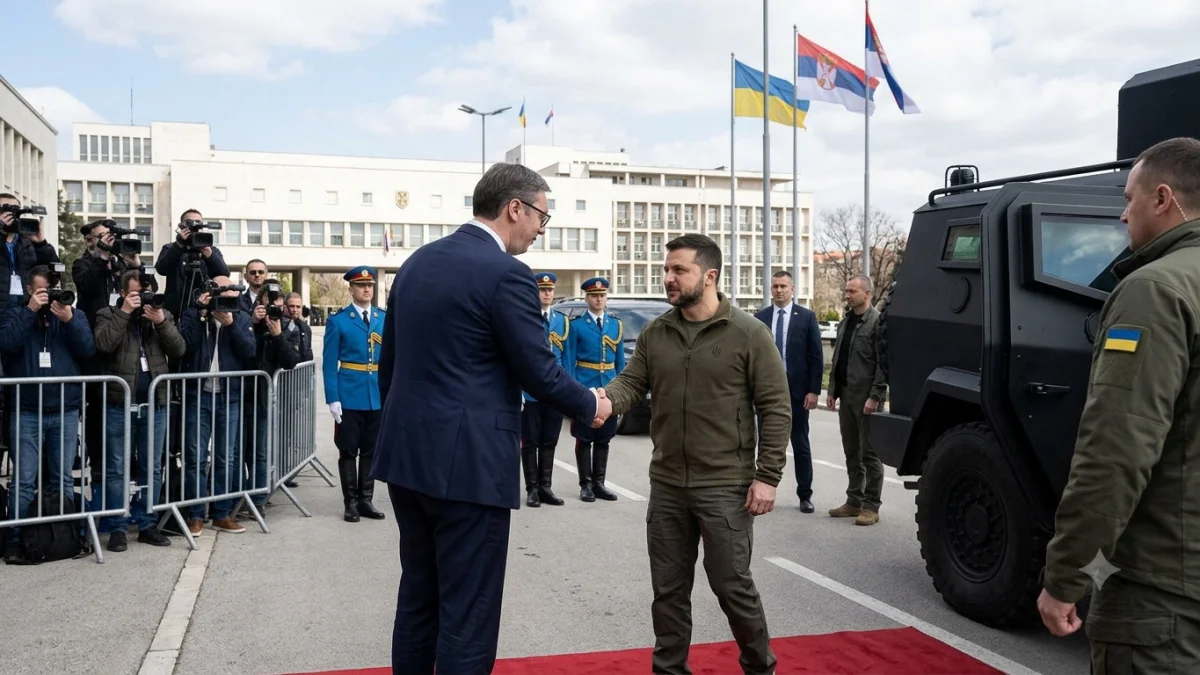 Ukraine Zelenskyy Plans First Visit to Russia-Friendly Serbia
