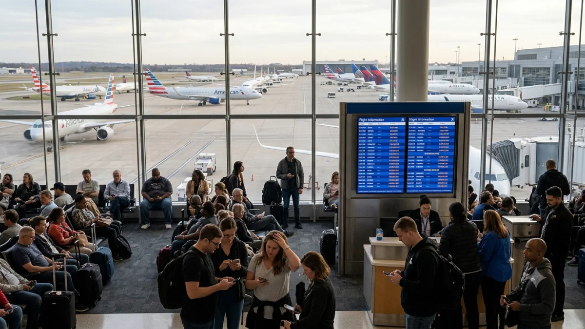 Major Air Traffic Control Outage Grounds Flights Across Nine States