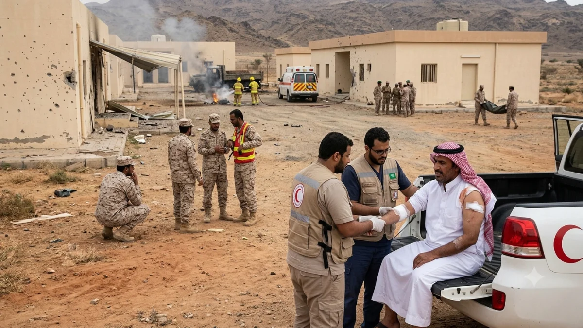 Houthi Attacks Kill Dozens of Troops and Wound Saudi Civilians