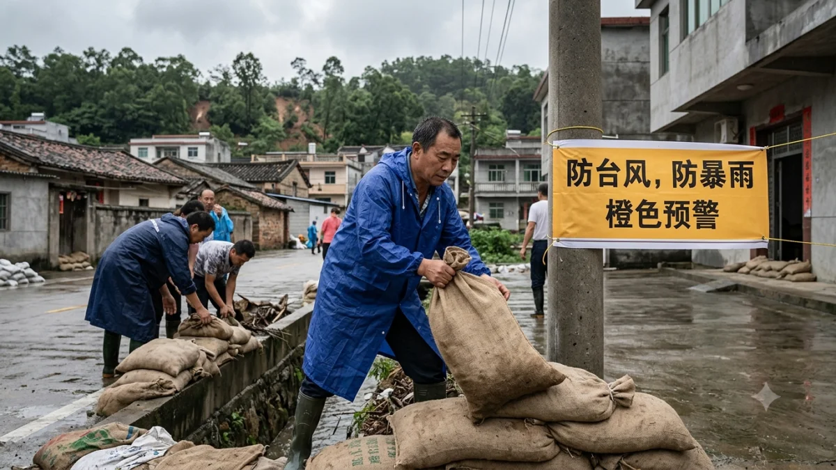 China Braces for Typhoon Dolphin With Flood and Landslide Alerts