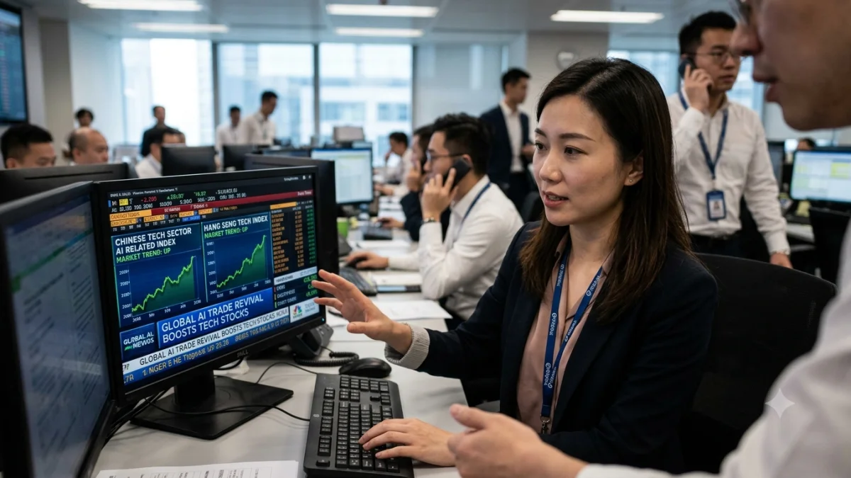 Global AI Trade Revival Brightens Outlook for Chinese Tech Stocks