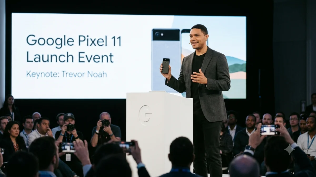 Trevor Noah to Host Google Pixel 11 Launch Event
