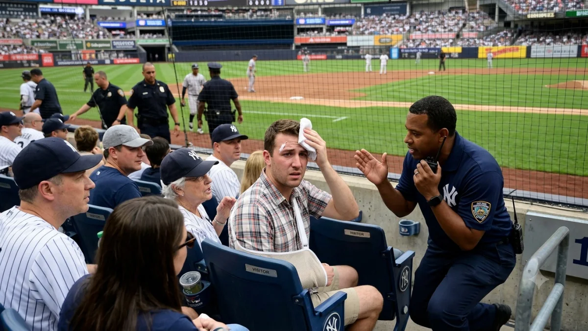 Fan Sues New York Yankees for 10 Million After Bat Strike