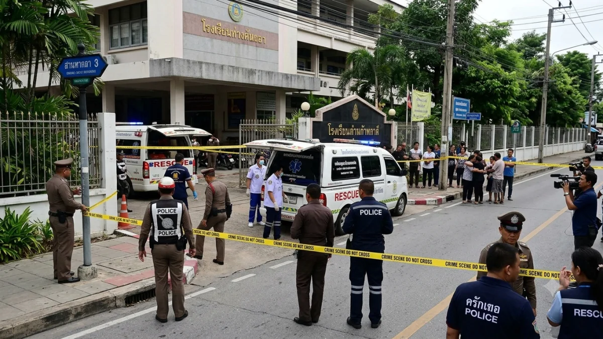 Teen Kills Seven in Thailand School Shooting Rampage
