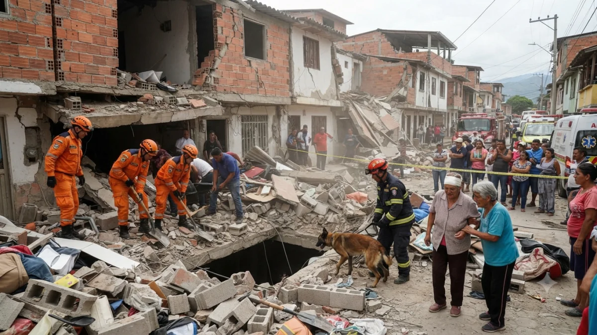 Powerful Quake Kills Dozens Across Western Colombia